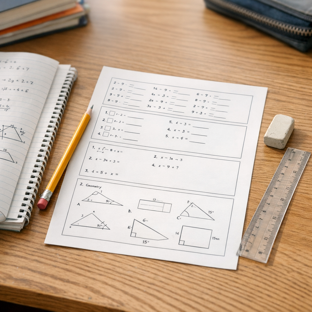 Exercice de maths en 3e : s'entraîner avec corrigés