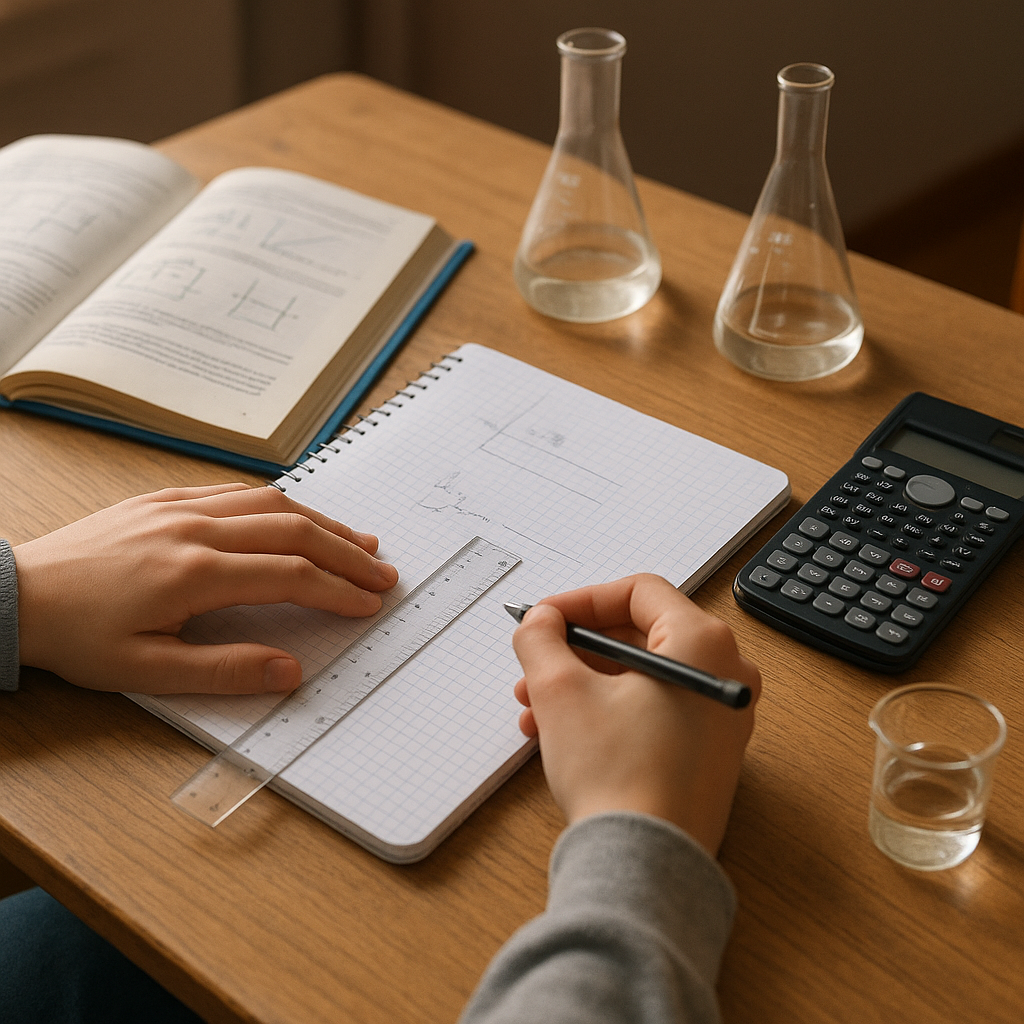 Exercice de physique chimie 3ème : bien réviser et progresser