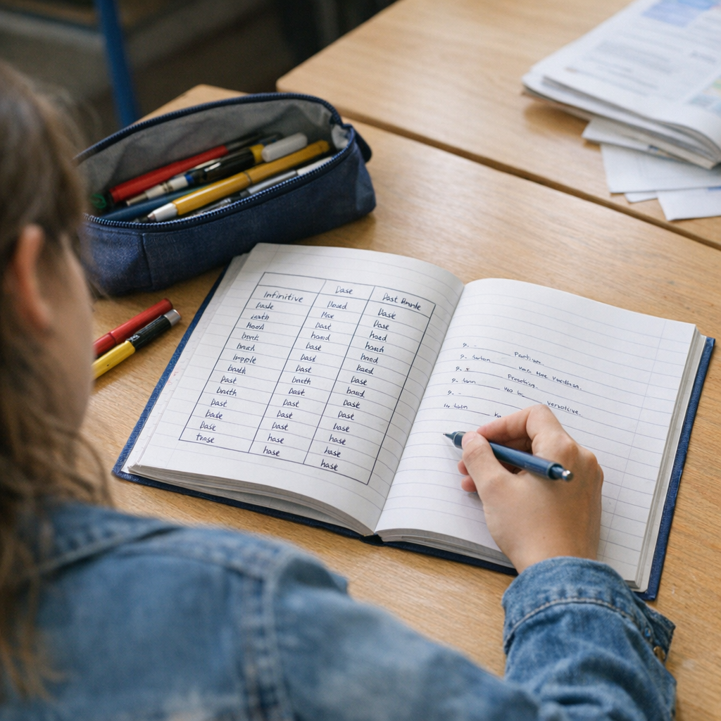 Les exercices de prétérit en Anglais en 4e pour bien conjuguer