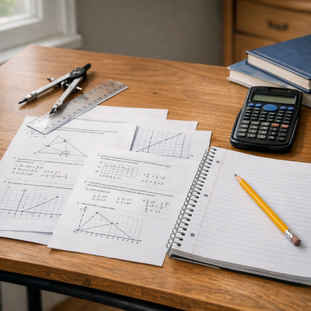 Exercices de 3ème en maths : révision, corrigés et PDF