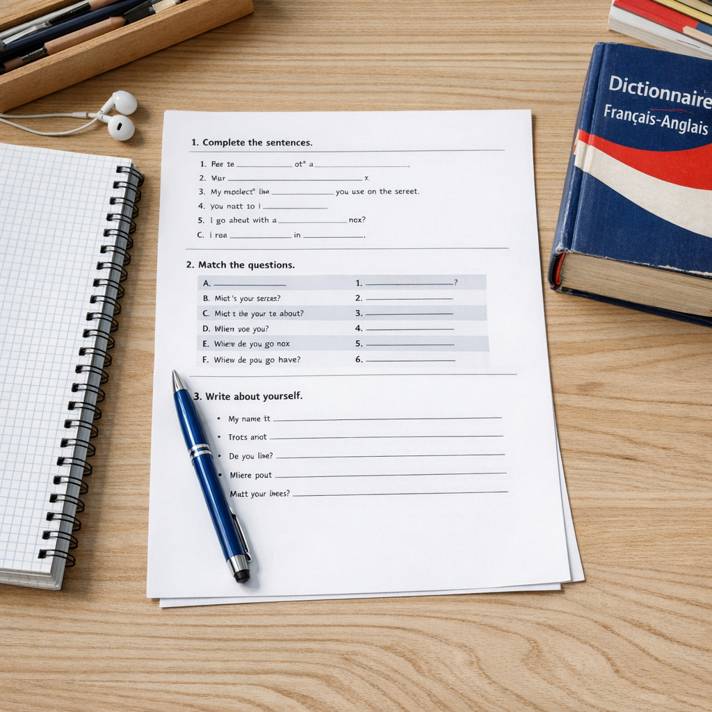 Exercices d’Anglais en 3ème : évaluation et corrigés
