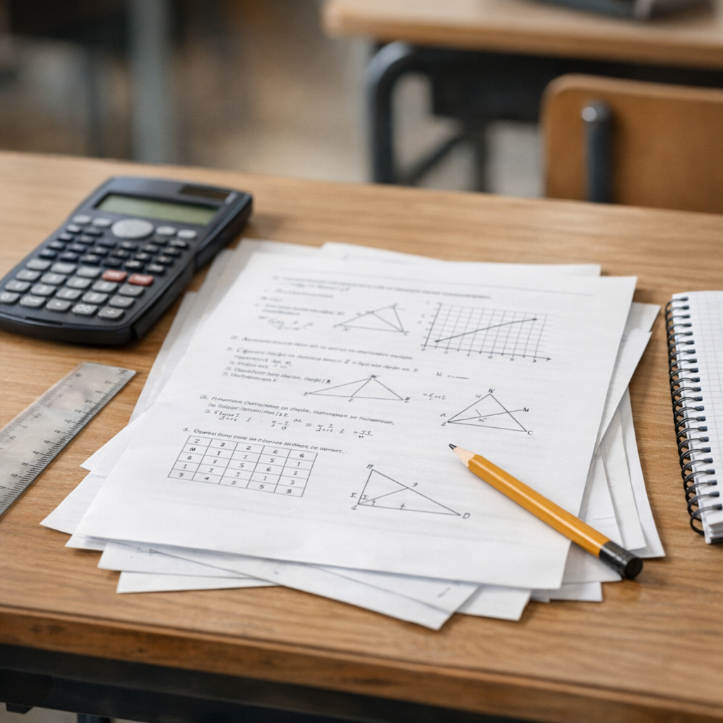 S’entraîner aux exercices du brevet Blanc de maths en 3e