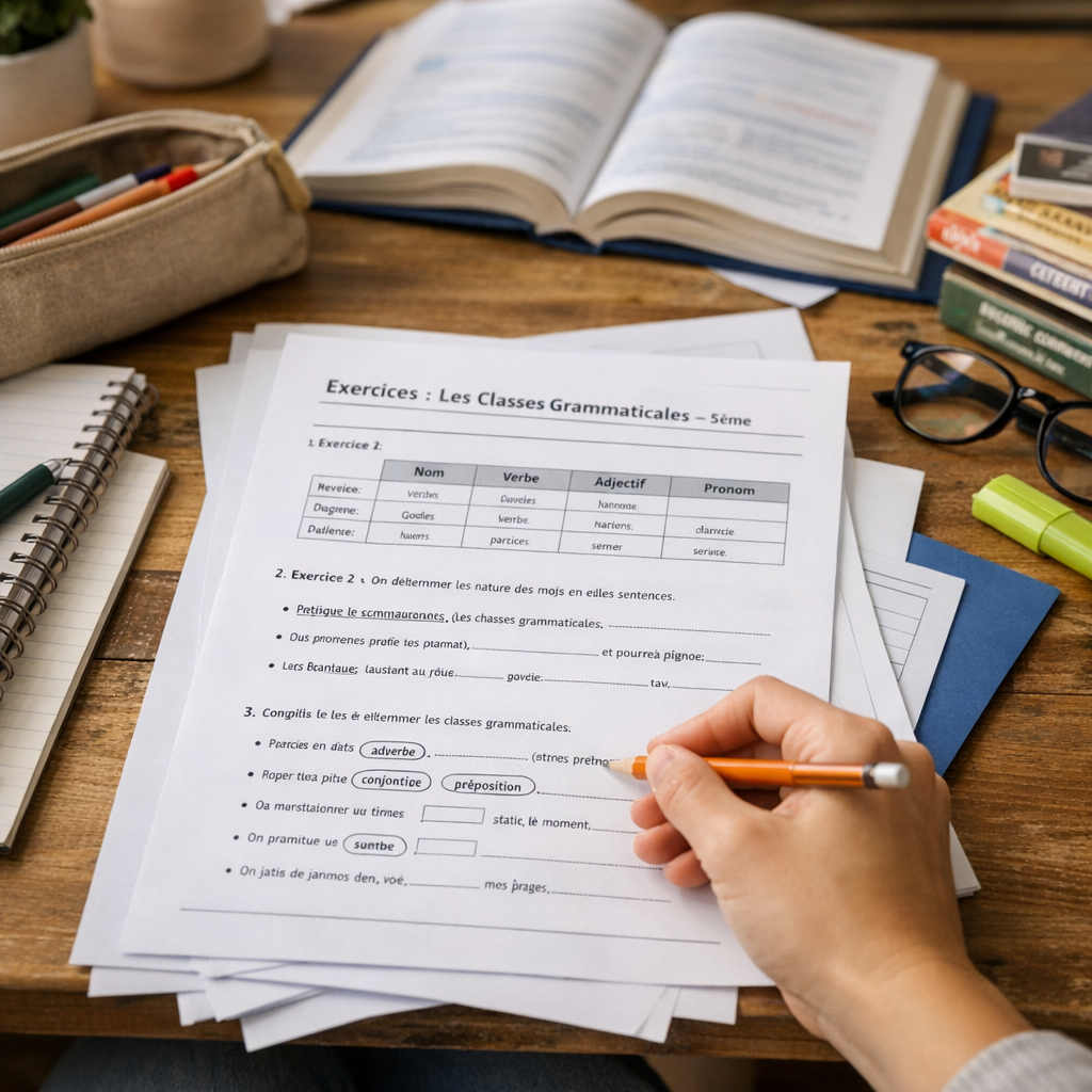 Exercices progressifs à imprimer
