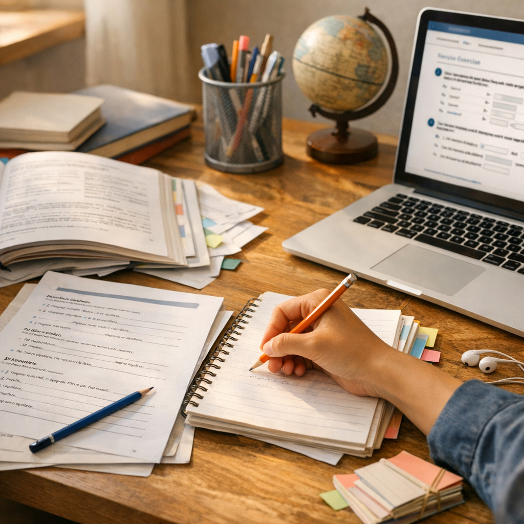 Exercices de français 5e à imprimer ou en ligne : un parcours progressif sur 4 semaines