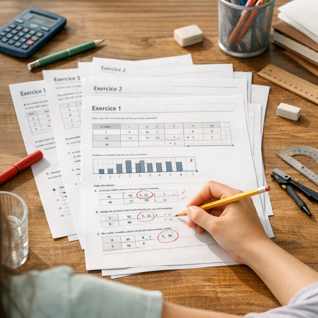 Évaluation&nbsp;: 8 exercices progressifs à imprimer