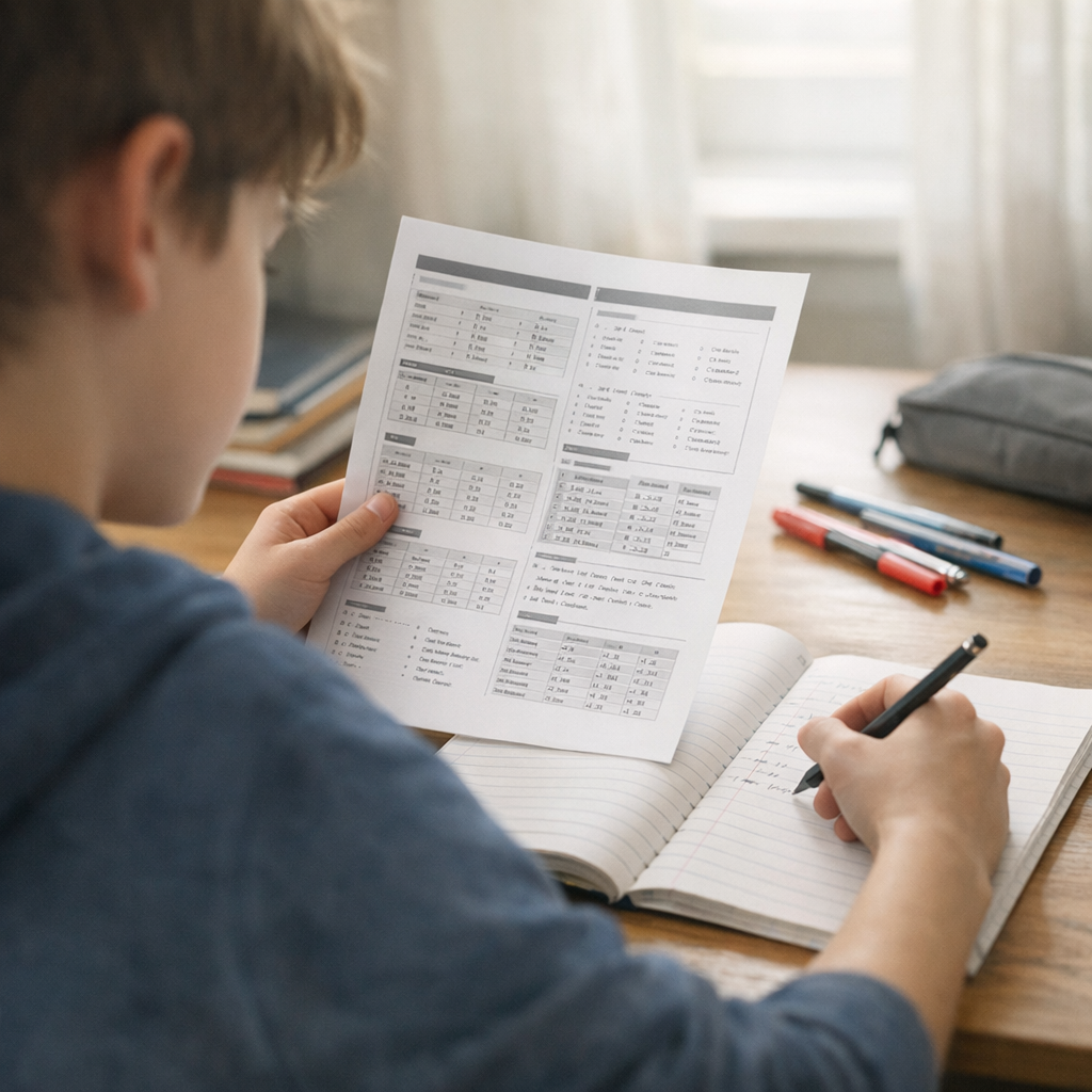 Réviser le Brevet Français 2020 avec une fiche de révision de 3e