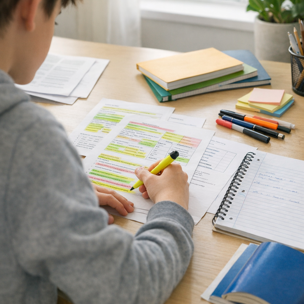 Comment réussir le Brevet avec une fiche de révision Français 3ème
