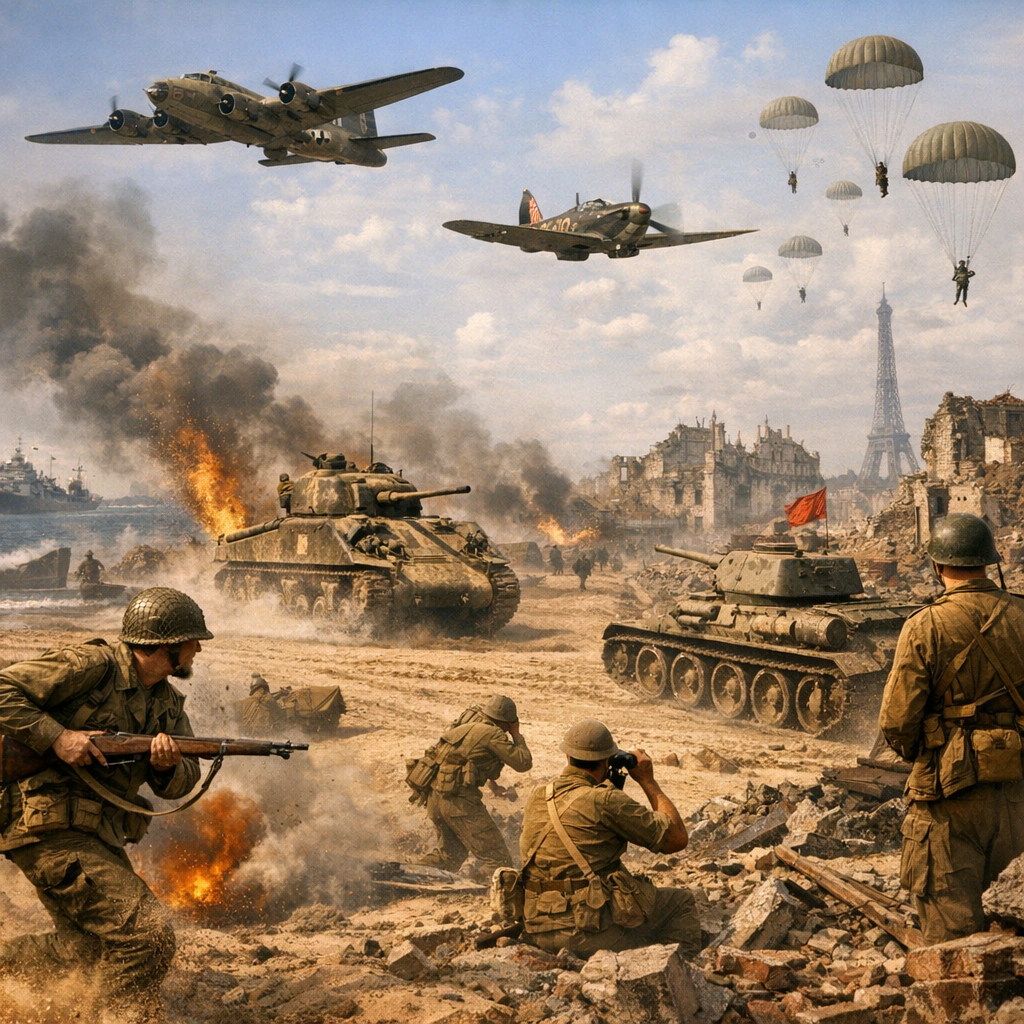 Tournant de la guerre et victoires des Alliés