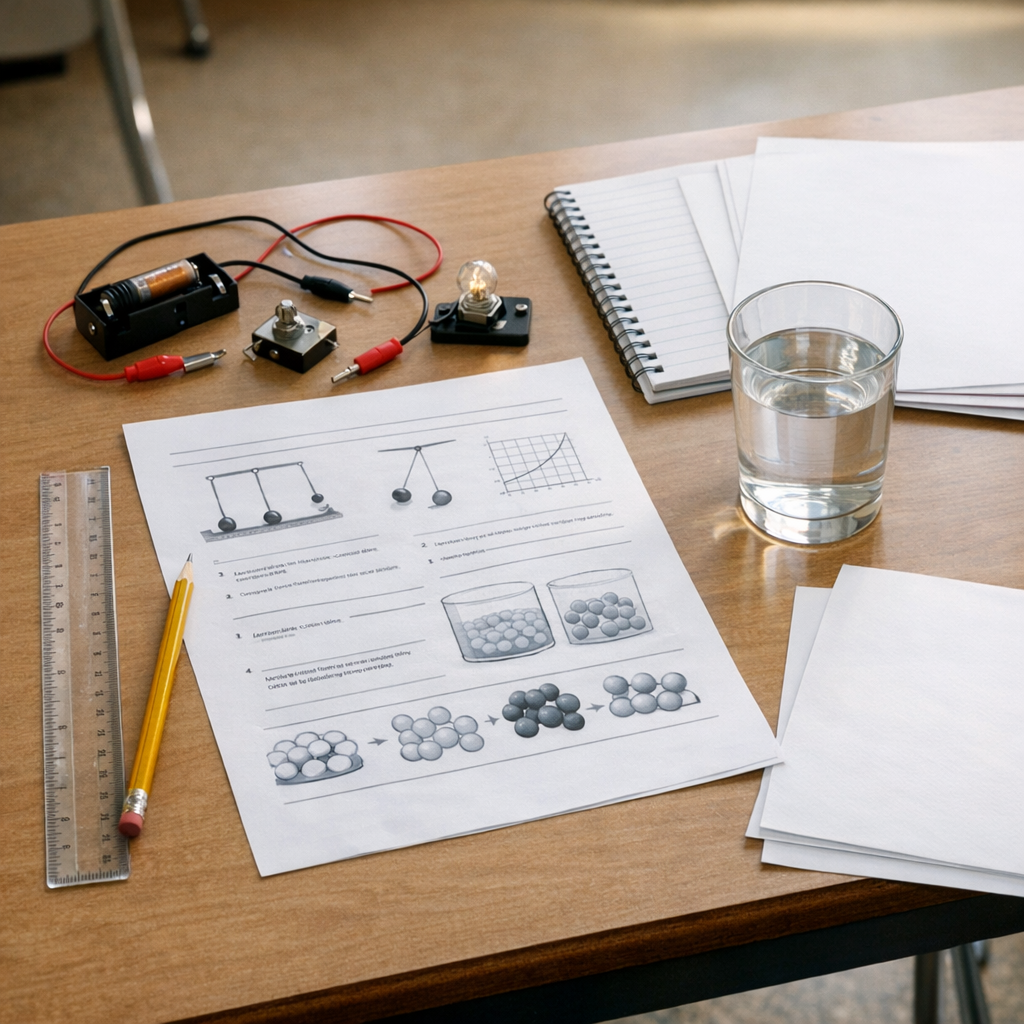 Réviser la Physique-Chimie en 5e au collège