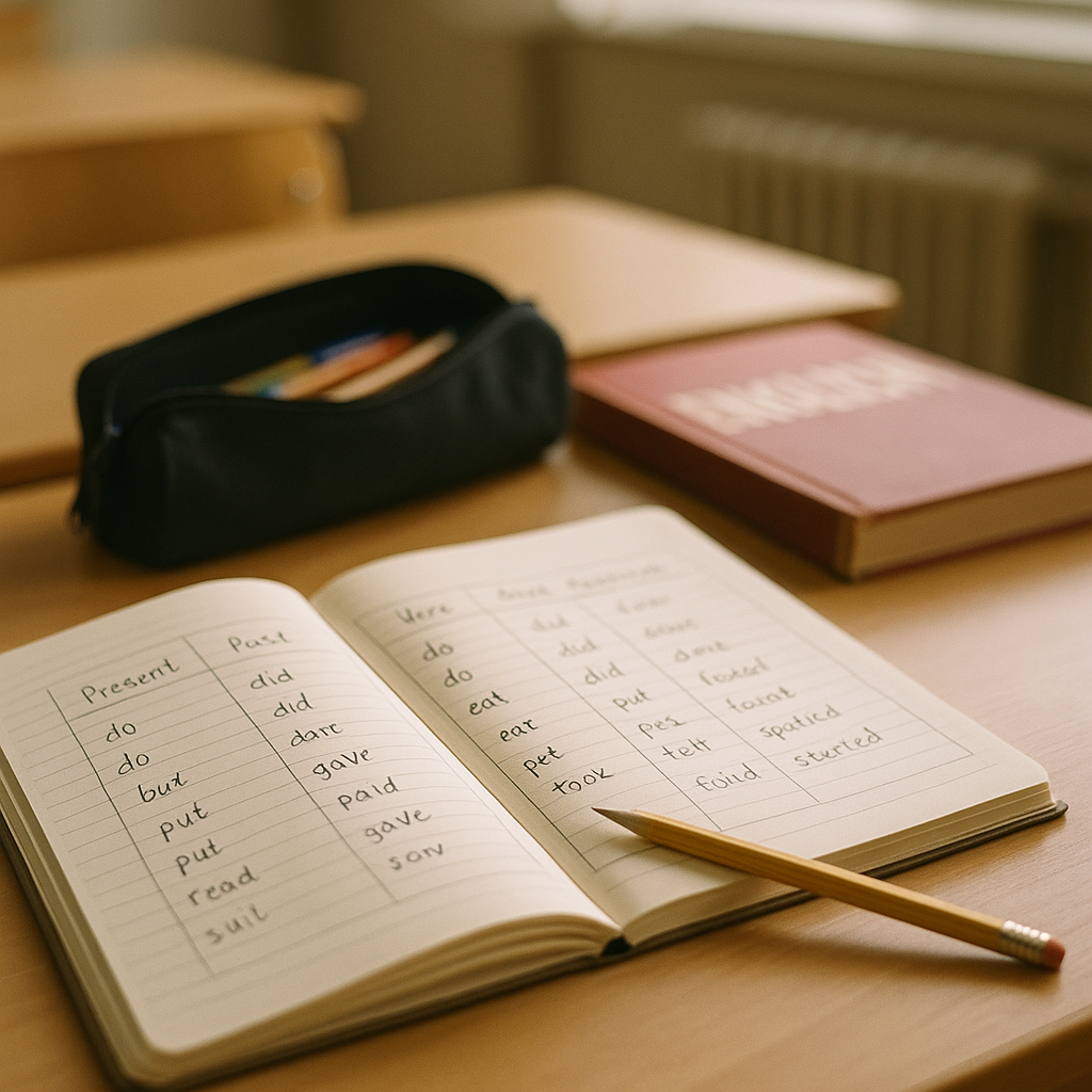 Preterit simple : règle claire, exemples et erreurs à éviter
