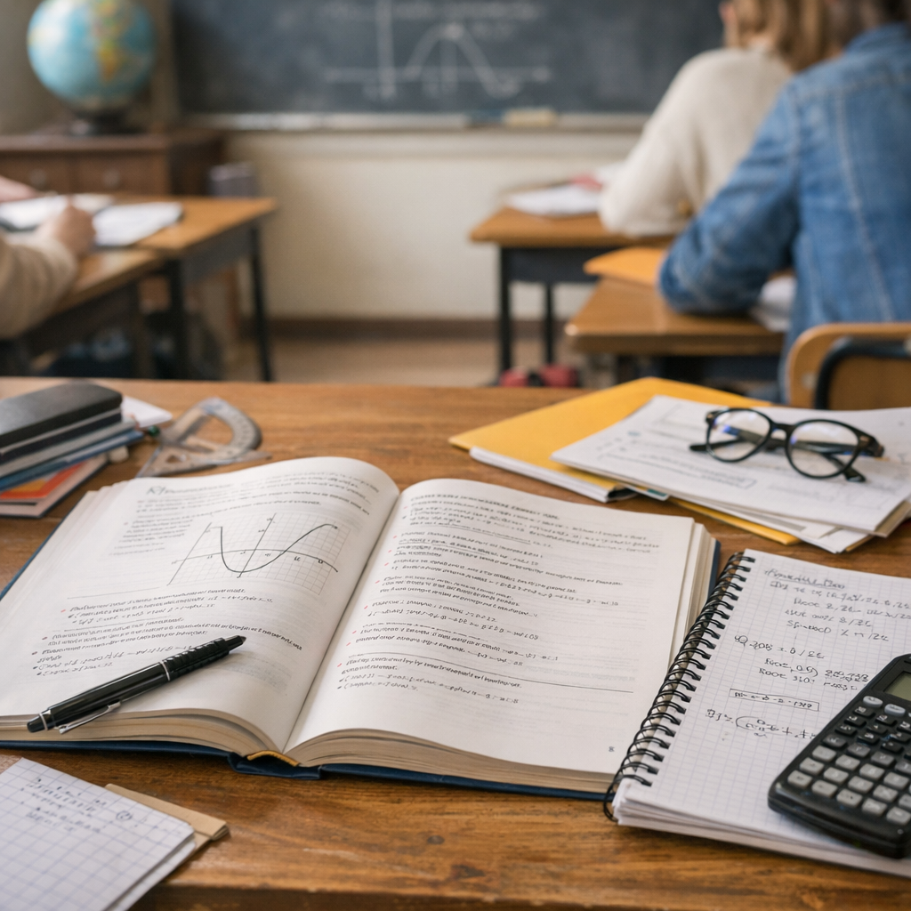 Bac ES maths : types d’exercices et compétences attendues