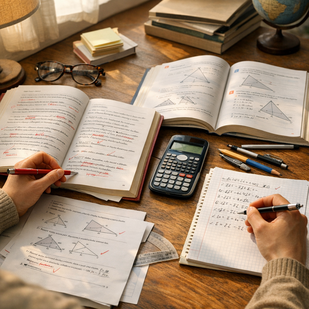 Réviser le français et les maths avec la logique du correcteur