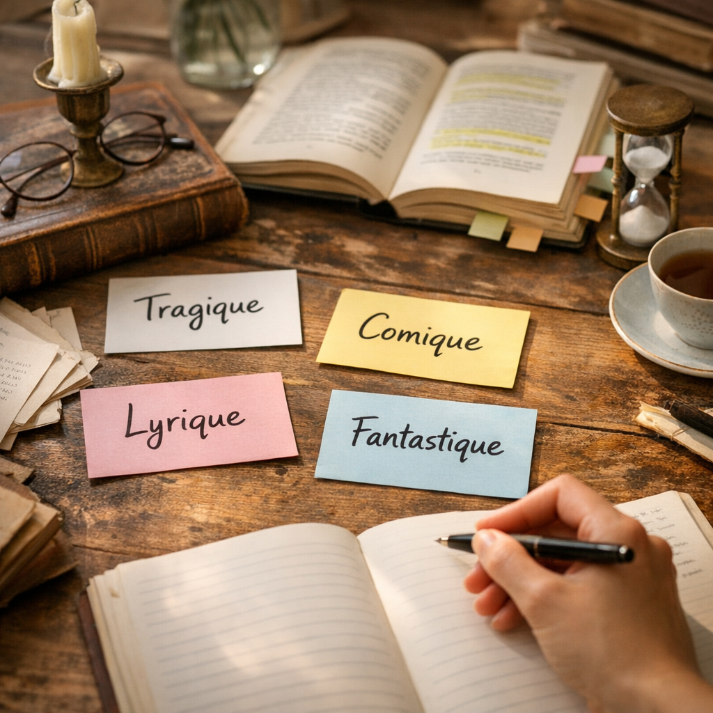 Comment identifier les principaux registres littéraires&nbsp;?