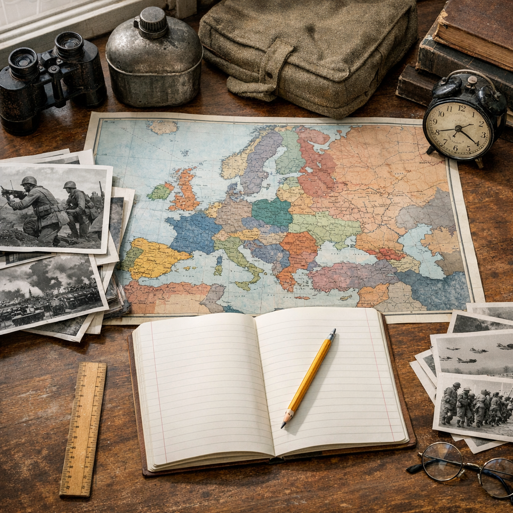 Comment faire un résumé de la Seconde Guerre mondiale au collège