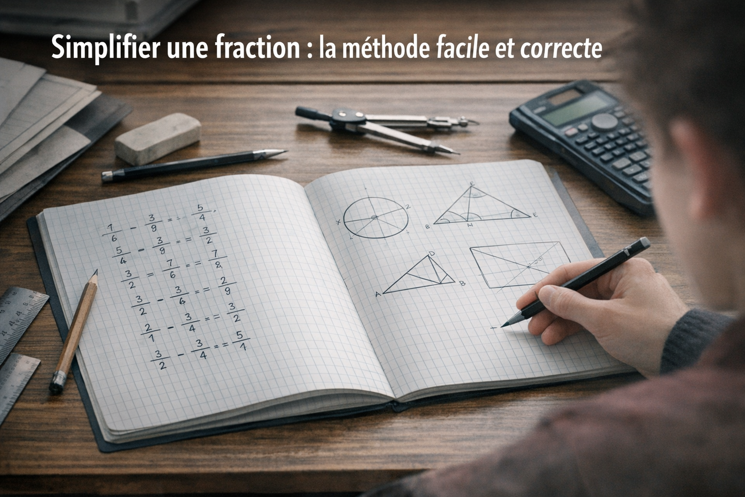 Simplifier une fraction : la méthode facile et correcte
