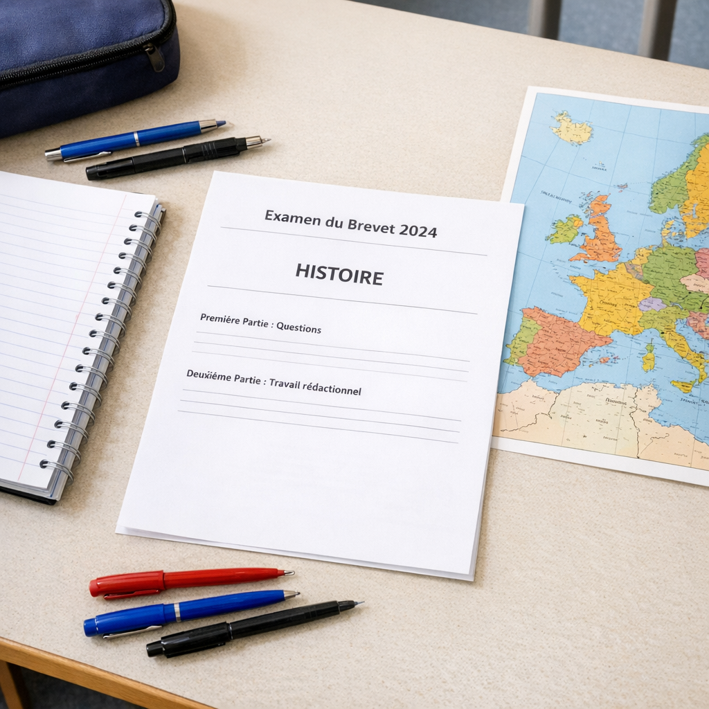 Où trouver le sujet d’histoire du Brevet 2024 au collège ?