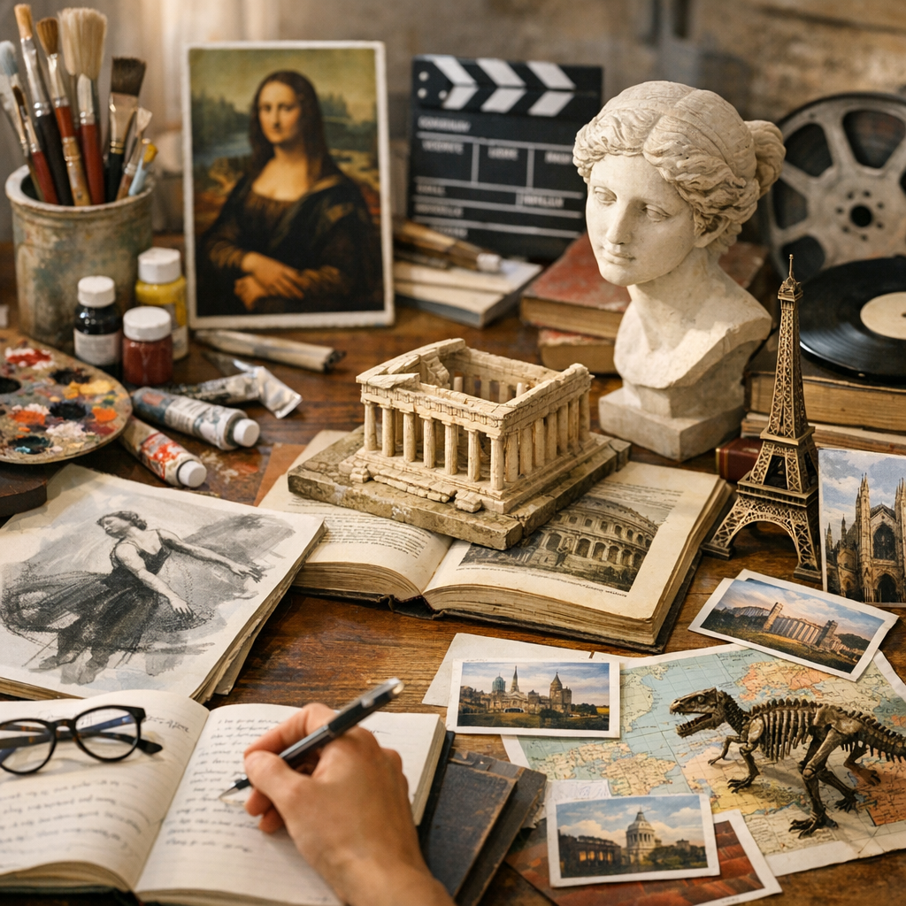 Idées de sujets selon le projet, les parcours et l’histoire des arts