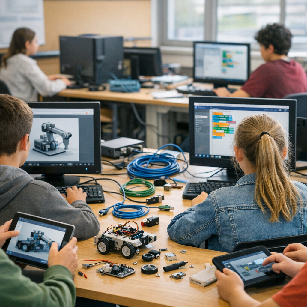 Techno-Flash au collège : activités, quiz et réseau