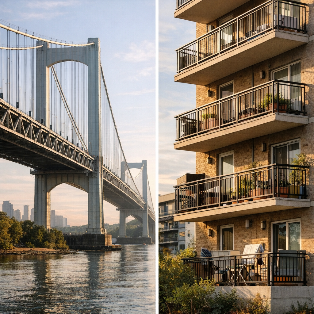 Cas fil rouge original&nbsp;: comparer un pont et un habitat de votre environnement
